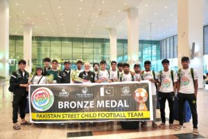 Pakistan Street Children Football Team Receives Hero’s Welcome After Historic Bronze Medal Win