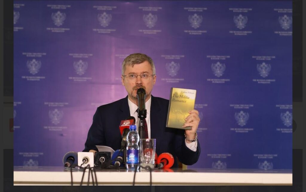 Albert Khorev Briefs Pakistani Media on Ukraine Situation