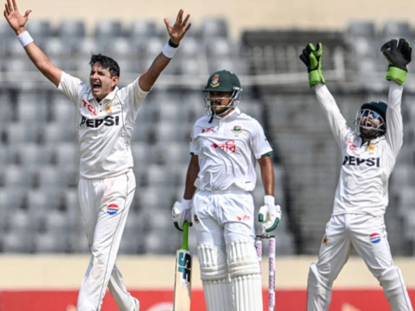First Test match; Pakistan scored 179 runs for 1 wicket against Bangladesh