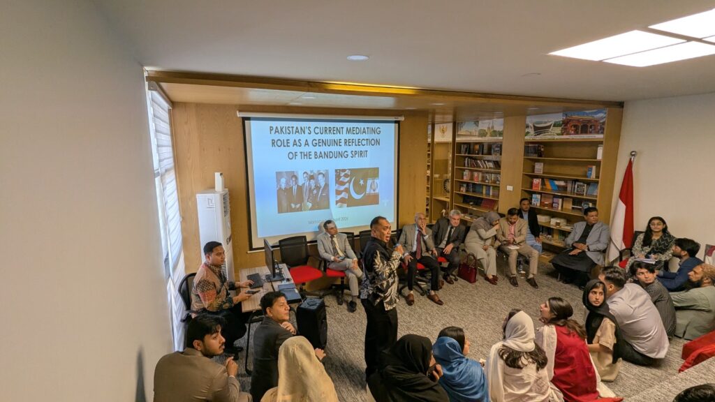 Discussion on Pakistan’s Mediating Role as Genuine Reflection of Bandung Spirit