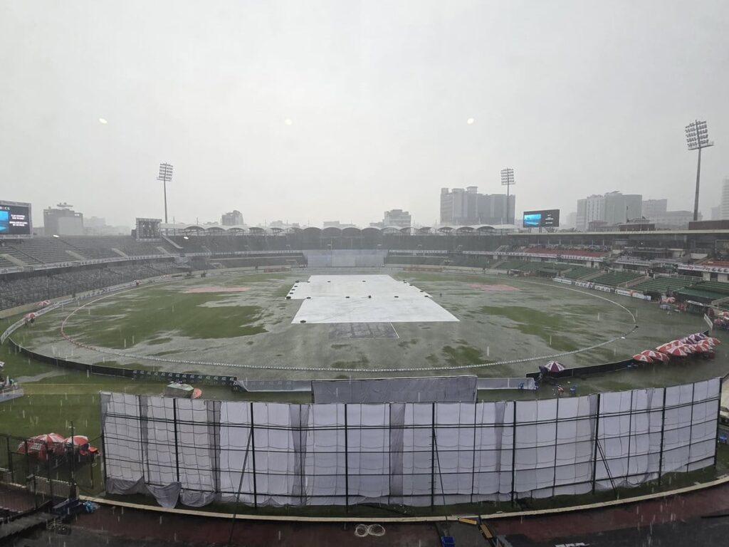 Dhaka Test: Play ends on fourth day, Bangladesh’s position strengthened