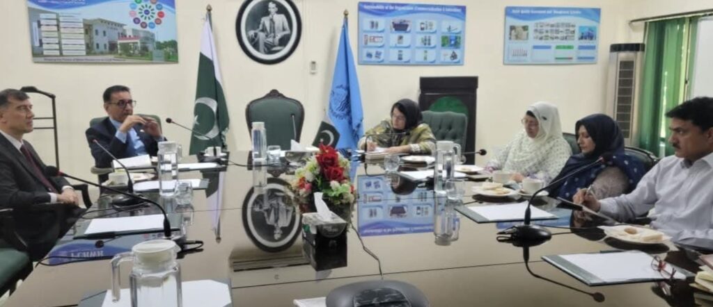 Tajik Ambassador Meets PCRWR DG to Boost Water Cooperation