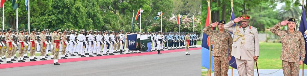 Pakistan, Ghana Defence Chiefs Hold Talks at GHQ