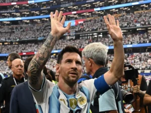 FIFA World Cup: Lionel Messi sets several new records in a single match