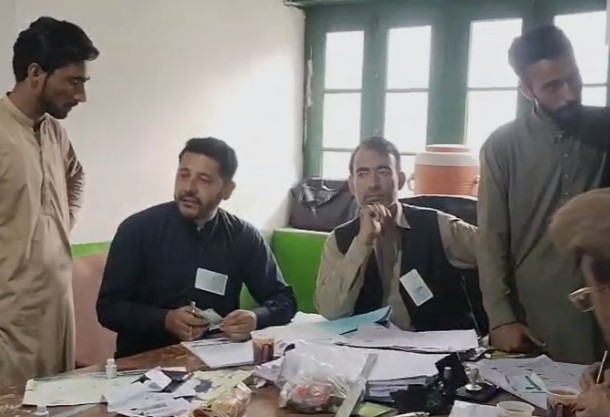 GB election commissioner visits polling stations, vows free and fair elections
