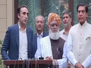 The banned Joint Public Action Committee has sent a delegation and offered mediation, Maulana Fazlur Rehman