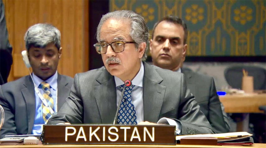 Pakistan reiterates ‘firm opposition’ to use of chemical weapons at UN Security Council.