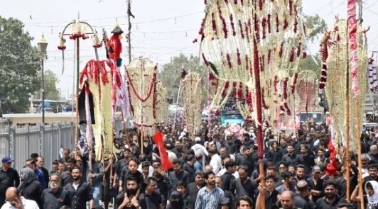 Thousands join 9th Muharram processions as security tightened nationwide
