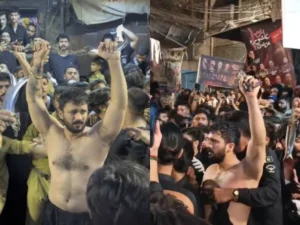 Video of Rajab Butt mourning with a chain goes viral, sparking debate on social media