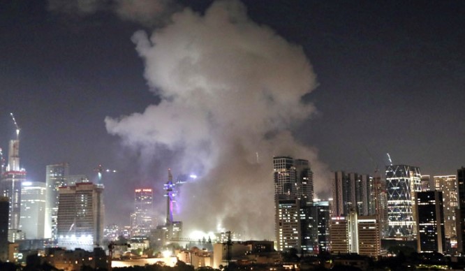 Israel targets Iranian petrochemical facility; Tehran retaliates with missile barrage