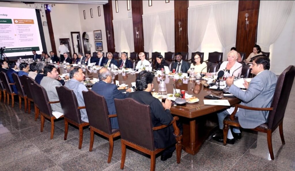 UK Deputy High Commissioner and Sindh Chief Minister convene business leaders on investment reforms