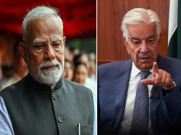 Modi is under pressure due to his declining reputation after defeat to Pakistan, Khawaja Asif