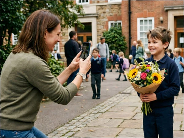 Beware! Don’t make the mistake of sharing photos of your children on social media.