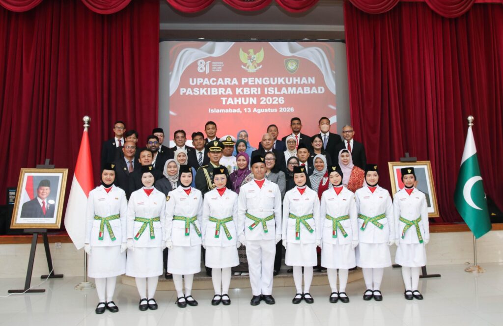 PASKIBRA Oath-Taking Ceremony Marks Indonesian Youth’s Commitment to Nation ahead of Independence Day