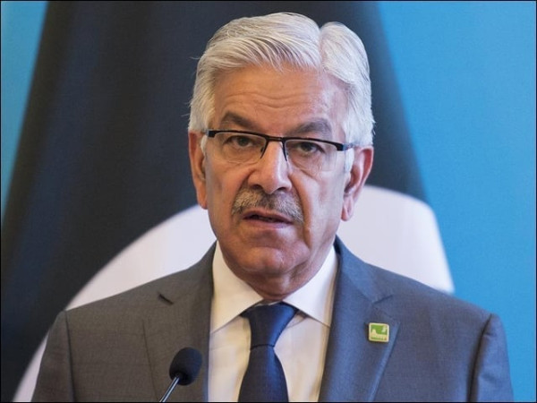 Defense Minister Khawaja Asif