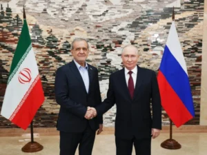 Russian President openly declares support for Iran against the US and Israel
