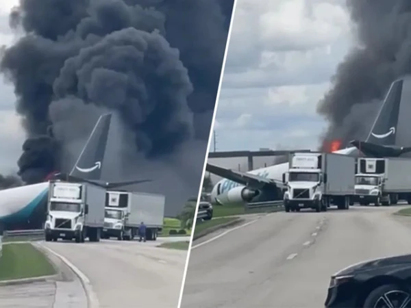 Plane crashes into parked cars at airport; video of horrific accident goes viral; fatalities