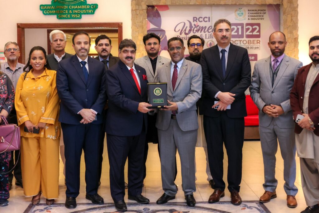 Ambassador Dr. Oumer Invites Rawalpindi Businesses to Explore Ethiopia Investment Potential