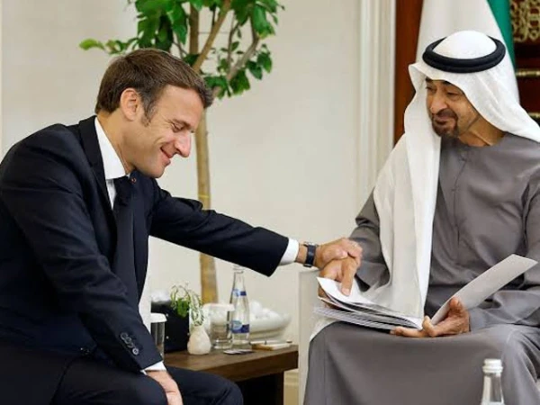 Strait of Hormuz closure; French President arrives in UAE on Gulf tour