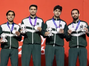 Asian Games: Pakistan wins first silver medal